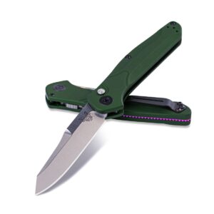 Benchmade 9400 Auto Osborne – סכין אוטומטית בצבע ירוק / אפור