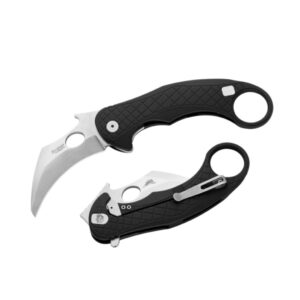 LionSteel L.E.One LE1 A BS - סכין מתקפלת קרמביט בצבע שחור / אפור