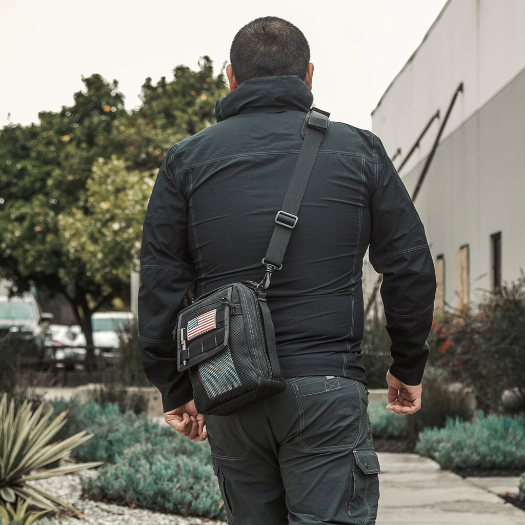 NeatFreak Organizer 0211K - תיק צד טקטי בצבע חאקי – תמונה 5