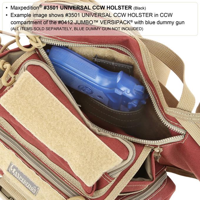 Universal CCW Holster 3501B - נרתיק אוניברסלי לנשק CCW – תמונה 2