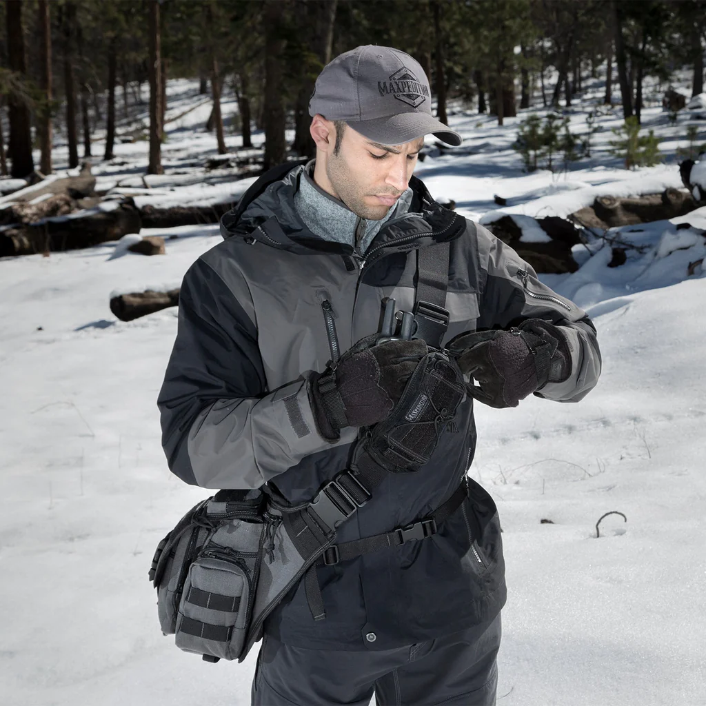 Janus Extension Pocket 8001B – פאוץ' בצבע שחור – תמונה 2