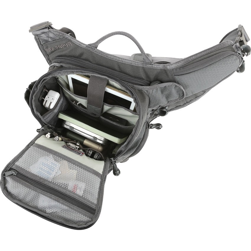 Wolfspur v2.0 Crossbody Shoulder Bag WLF2GRY – תיק צד טקטי בצבע אפור 4 Wolfspur v2.0 Crossbody Shoulder Bag WLF2GRY – תיק צד טקטי בצבע אפור – תמונה 4