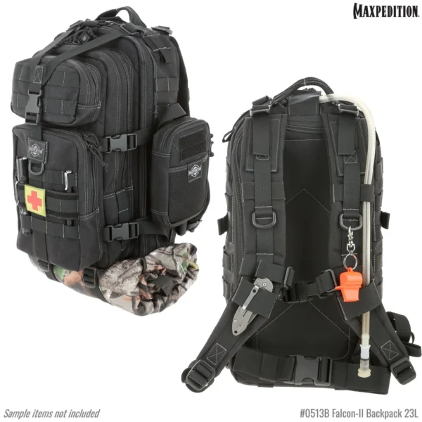 ⁦Falcon-II Backpack 23L - KHAKI-FOLIAGE⁩ – תמונה ⁦3⁩