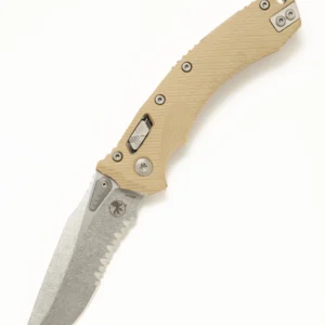 Microtech Amphibian 137RL-11FLGTTA – סכין מתקפלת בצבע מדברי / אפור