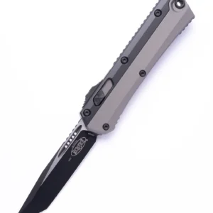 Microtech Glykon 185-1NC – סכין אוטומטית בצבע שחור / אפור