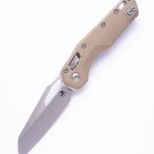 Microtech MSI Ram-LOK 210-10FLGTTA  – סכין מתקפלת בצבע מדברי / אפור
