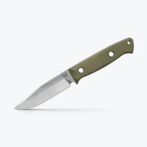 Benchmade Bushcrafter 163-1  – סכין קבועה בצבע ירוק / אפור