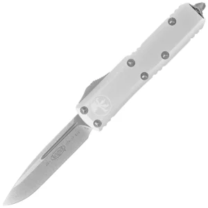 Microtech UTX-85 231-10CR – סכין אוטומטית בצבע אפור