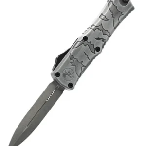 Microtech Hera II Mini 1702M-1BMHWBAS – סכין אוטומטית בצבע אפור