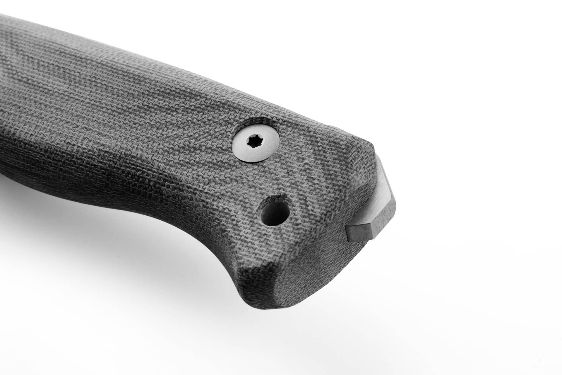 LionSteel T6 3V CVB - סכין קבועה בצבע אפור – תמונה 4