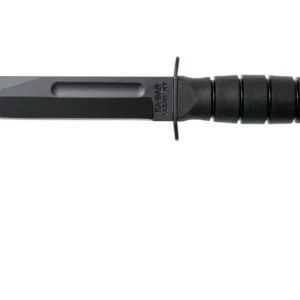 KA-BAR 1258 Short KA-BAR - סכין קומנדו קבועה בצבע שחור