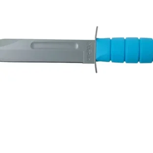 KA-BAR 1313SF USSF SPACE-BAR - סכין קומנדו קבועה בצבע תכלת / אפור