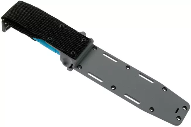 KA-BAR 1313SF USSF SPACE-BAR - סכין קומנדו קבועה בצבע תכלת / אפור 6 KA-BAR 1313SF USSF SPACE-BAR - סכין קומנדו קבועה בצבע תכלת / אפור – תמונה 6