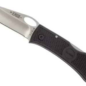 KA-BAR 4065 Dozier Folding Thumb Notch - סכין מתקפלת בצבע שחור / אפור