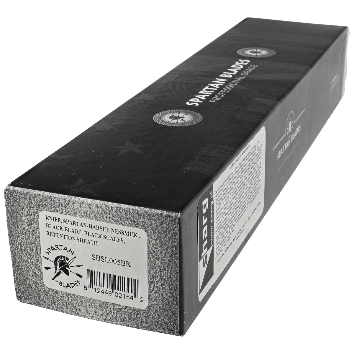 SPARTAN SBSL005BK Harsey Nessmuk - סכין טקטית קבועה בצבע שחור 8 SPARTAN SBSL005BK Harsey Nessmuk - סכין טקטית קבועה בצבע שחור – תמונה 8