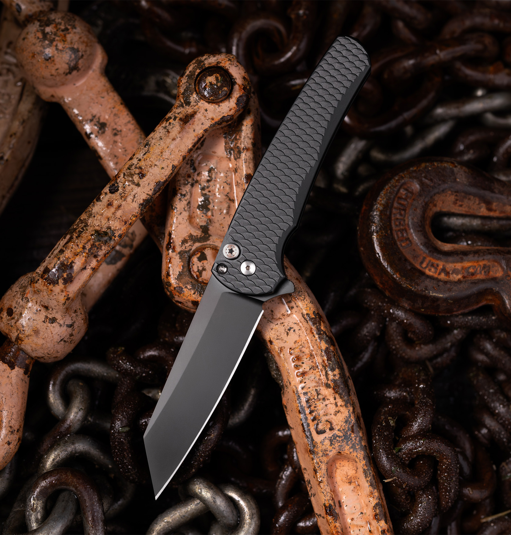 Pro-Tech SHOT26.MALIBU.1 Malibu Reverse Tanto – סכין מתקפלת במהדורת SHOT Show מוגבלת, ממוספרת #53 מתוך 70 בצבע שחור 3 Pro-Tech SHOT26.MALIBU.1 Malibu Reverse Tanto – סכין מתקפלת במהדורת SHOT Show מוגבלת, ממוספרת #53 מתוך 70 בצבע שחור – תמונה 3