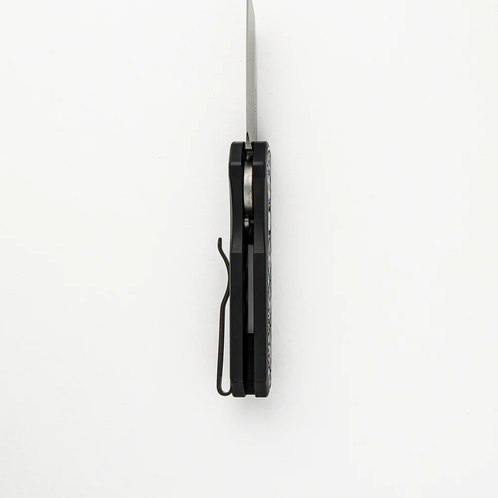 Pro-Tech 2024 RUNT CUSTOM 004 – סכין אוטומטית קומפקטית במהדורה מוגבלת בצבע שחור / כסף 6 Pro-Tech 2024 RUNT CUSTOM 004 – סכין אוטומטית קומפקטית במהדורה מוגבלת בצבע שחור / כסף – תמונה 6