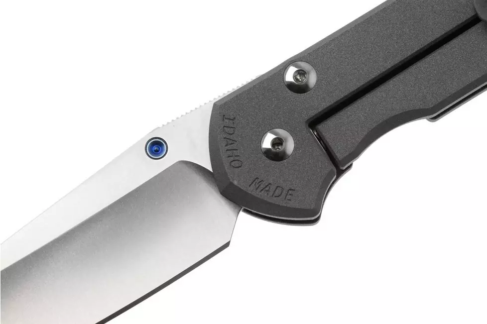CHRIS REEVE L31-1011 LH Large Sebenza 31 Tanto - סכין מתקפלת פרימיום עם להב טנטו לשמאליים בצבע אפור 4 CHRIS REEVE L31-1011 LH Large Sebenza 31 Tanto - סכין מתקפלת פרימיום עם להב טנטו לשמאליים בצבע אפור – תמונה 4