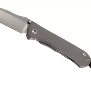 CHRIS REEVE UMN-1000 Umnumzaan Drop Point - סכין מתקפלת פרימיום בצבע אפור