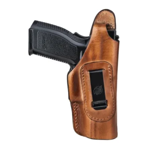 Front Line FL93272 – נרתיק עור פנימי עם Thumb Break בצבע שחור ל־Smith & Wesson M&P,צד ימין