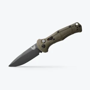 Benchmade 9570BK-1 Mini Claymore Auto - סכין אוטומטית בצבע זית / שחור