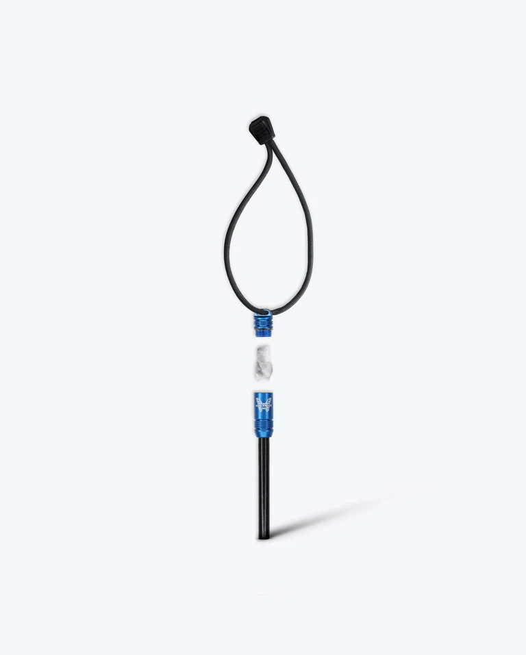 Benchmade 50023 FireRod Blue Aluminium - מצית אש להישרדות ושטח בצבע שחור / כחול 4 Benchmade 50023 FireRod Blue Aluminium - מצית אש להישרדות ושטח בצבע שחור / כחול – תמונה 4