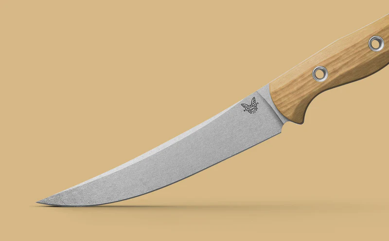 Benchmade Meatcrafter Maple Valley 4050-02 - סכין מטבח בצבע עץ / אפור 6 Benchmade Meatcrafter Maple Valley 4050-02 - סכין מטבח בצבע עץ / אפור – תמונה 6