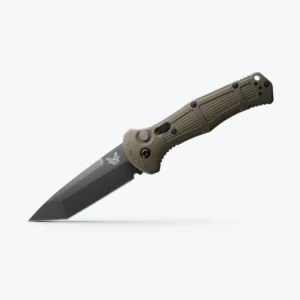 Benchmade 9071BK-1 Claymore Tanto Auto - סכין אוטומטית בצבע זית / שחור