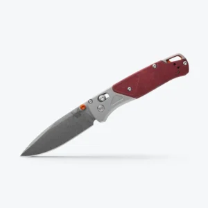 Benchmade Bugout 535-09 - סכין מתקפלת אלומיניום בצבע אפור / בורדו