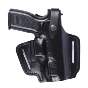 Front Line FL90S33 – נרתיק פנקייק מעור בצבע חום ל־Springfield Hellcat Pro צד ימין