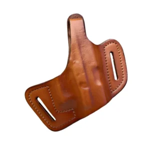 Front Line FL90185 – נרתיק צד חגורה מעור בצבע חום ל־Glock 19 / 23 צד ימין