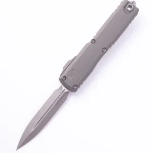 Microtech Ultratech Gen III ZBP D/E Apocalyptic Standard Natural Clear 1122-10APNC – סכין אוטומטית בצבע אפור