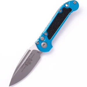 Microtech L.U.D.T. Gen III  Blue Apocalyptic Standard 1135-10APBL – סכין אוטומטית בצבע תכלת / אפור