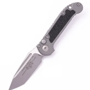 Microtech L.U.D.T. Gen III Natural Clear Apocalyptic 1136-10APNC – סכין אוטומטית בצבע אפור
