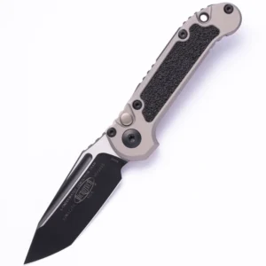 Microtech L.U.D.T. T/E Gen III Natural Clear Standard 1136-1NC - סכין אוטומטית בצבע אפור / שחור