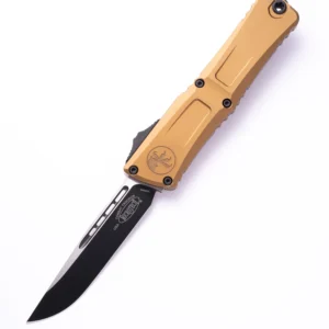 Microtech Combat Troodon Gen III 1142-1OR – סכין אוטומטית בצבע טאן / שחור