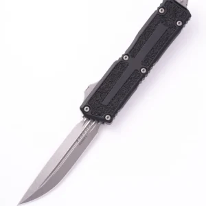Microtech Scarab II Gen III 1180-10AP – סכין אוטומטית בצבע שחור / אפור