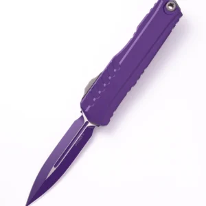 Microtech Cypher II D/E Standard Cerakote Purple 1242-1PU-C16Z13 – סכין אוטומטית בצבע סגול