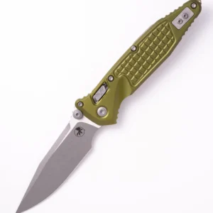 Microtech SOCOM Apocalyptic Aluminum OD Green 160RL-10APFROD – סכין מתקפלת בצבע ירוק / אפור