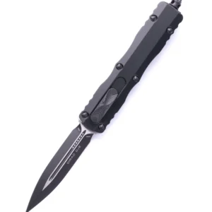Microtech Dirac D/E Black Tactical Standard 225-1T – סכין אוטומטית בצבע שחור