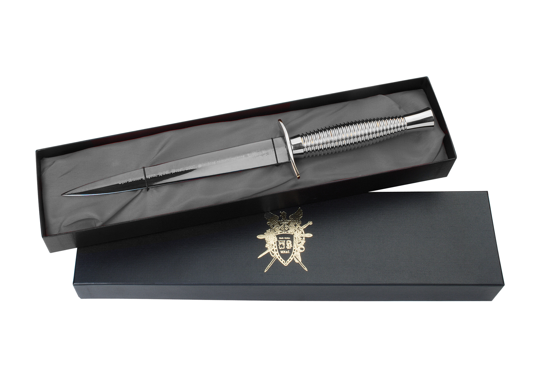 WKC Fairbairn-Sykes Commando Knife 3002 – פגיון קומנדו קלאסי עם ידית פליז מצופה ניקל (איסוף עצמי בלבד) 2 WKC Fairbairn-Sykes Commando Knife 3002 – פגיון קומנדו קלאסי עם ידית פליז מצופה ניקל (איסוף עצמי בלבד) – תמונה 2