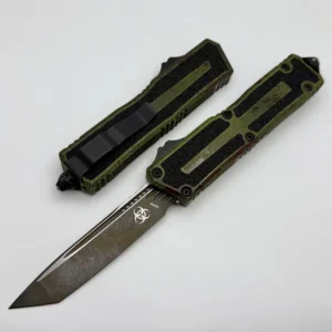 Microtech Scarab II Gen III T/E Standard Outbreak Signature Series 1279-1OBS – סכין אוטומטית בצבע ירוק