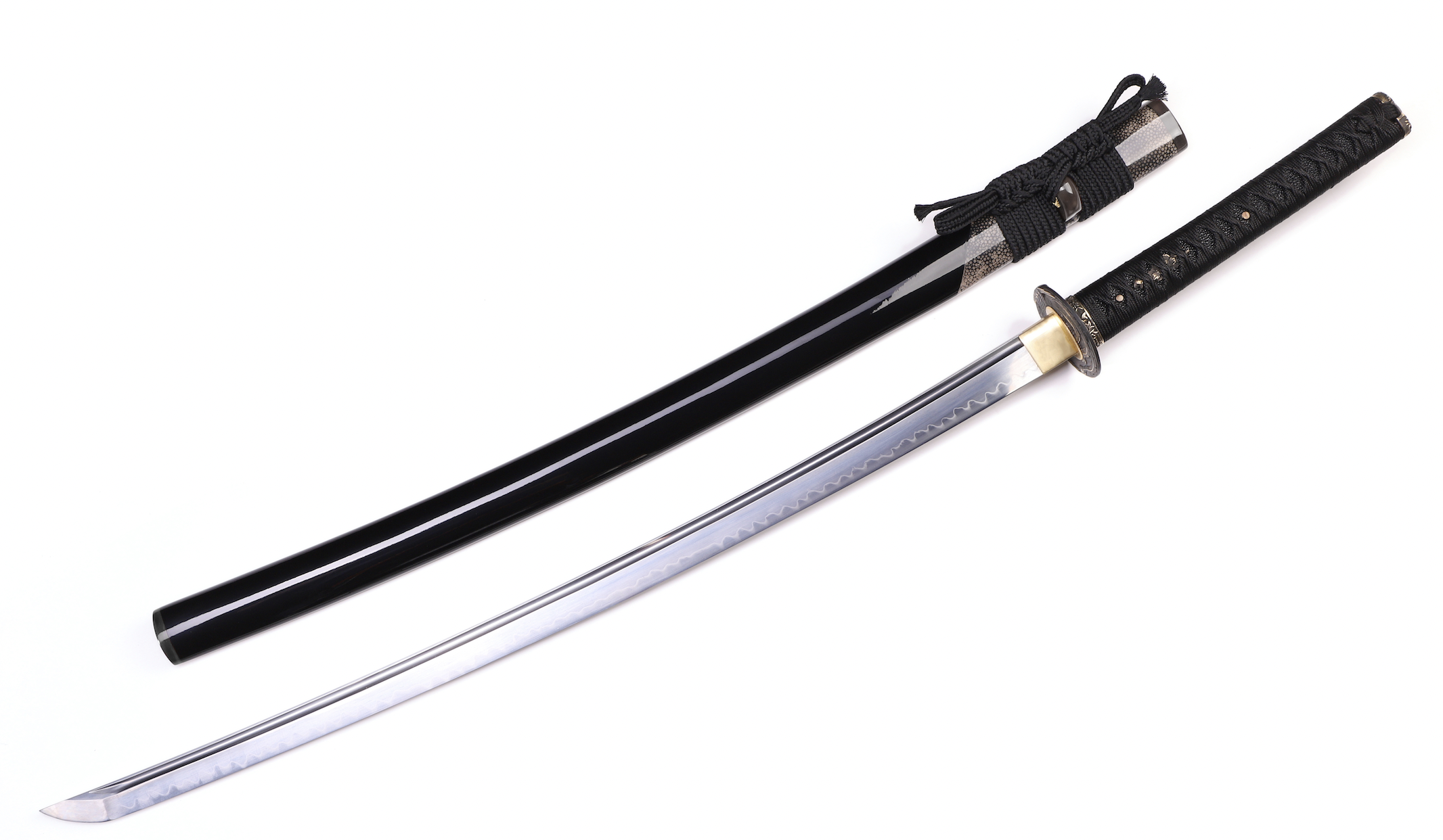 WKC Phoenix Katana JAP25BW281 – קטאנה מחושלת ידנית מפלדת C95 עם Hamon אמיתי (איסוף עצמי בלבד) 2 WKC Phoenix Katana JAP25BW281 – קטאנה מחושלת ידנית מפלדת C95 עם Hamon אמיתי (איסוף עצמי בלבד) – תמונה 2