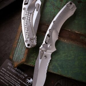 Microtech Amphibian Marfione Select 137RL-11MS2 - סכין מתקפלת במהדורה מוגבלת מטיטניום