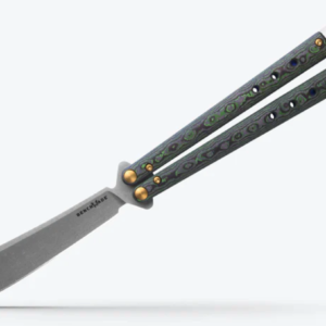 Benchmade Necron Gold Edition 99-242 – סכין פרפר פרימיום בצבע כחול / אפור