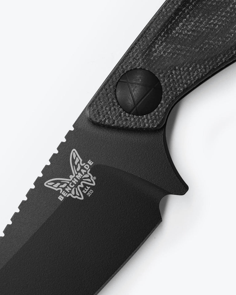 Benchmade Dacian 203BK-02 - סכין קבועה בצבע שחור 4 Benchmade Dacian 203BK-02 - סכין קבועה בצבע שחור – תמונה 4