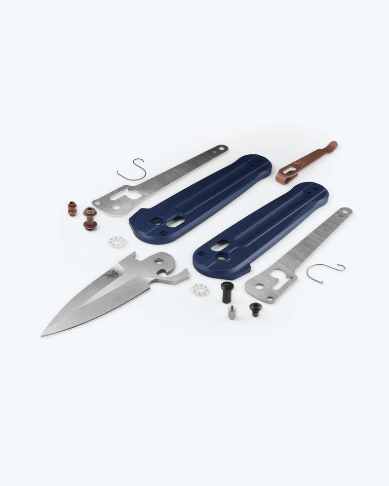 Benchmade Lowden 491 - סכין מתקפלת בצבע כחול / אפור 6 Benchmade Lowden 491 - סכין מתקפלת בצבע כחול / אפור – תמונה 6