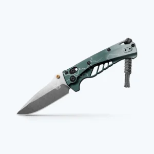 Benchmade Mini Adira 18065-ABEL1 – סכין מתקפלת במהדורה מוגבלת בצבע כחול / אפור