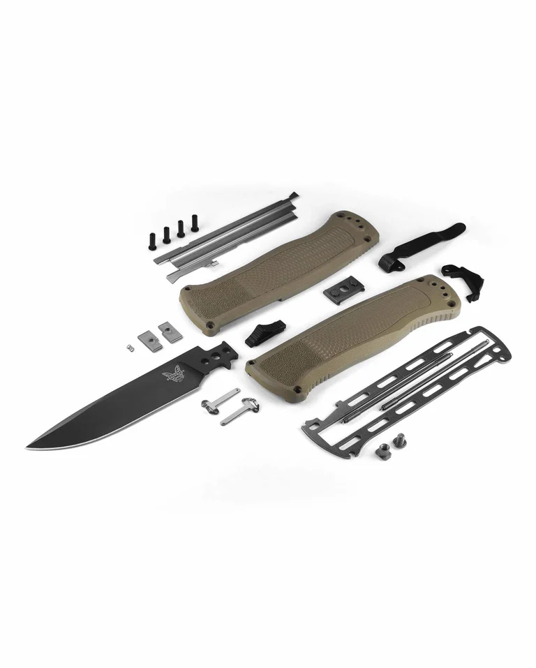 Benchmade 5371BK-03 Shootout – סכין אוטומטית בצבע ירוק / שחור 6 Benchmade 5371BK-03 Shootout – סכין אוטומטית בצבע ירוק / שחור – תמונה 6