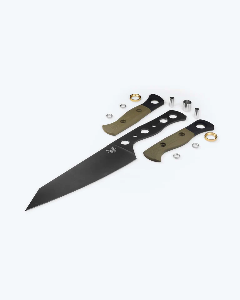 Benchmade Wildcoast 4070BK-0 - סכין מטבח בצבע ירוק / שחור 5 Benchmade Wildcoast 4070BK-0 - סכין מטבח בצבע ירוק / שחור – תמונה 5